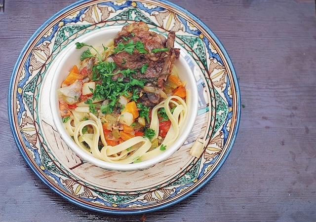 lagman lamb vegetable stew