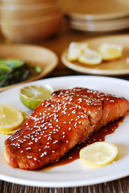 Asian sesame salmon
