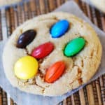 m and ms peanut butter cookies