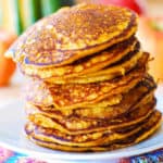 easy cinnamon pumpkin pancakes