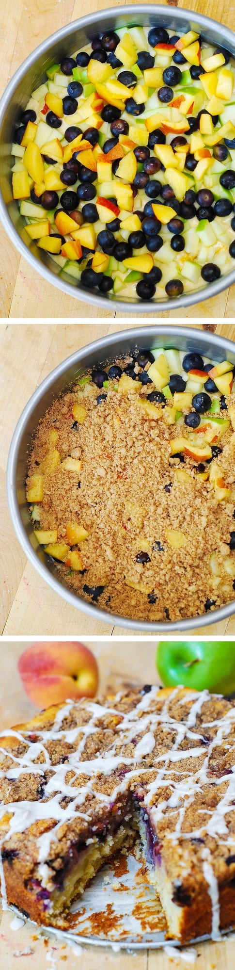 springform pan desserts, springform pan recipes, springform pan cakes, apple desserts, blueberry dessert, peach desserts, summer desserts, easy coffee cake, best coffee cake, crumb topping, streusel topping