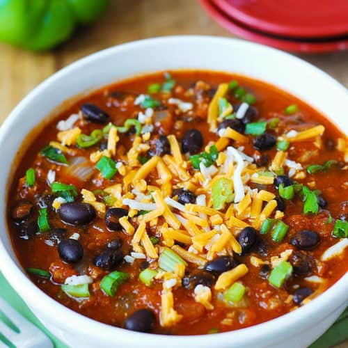 Pumpkin Chili with Beef and Black Beans - Julia's Album
