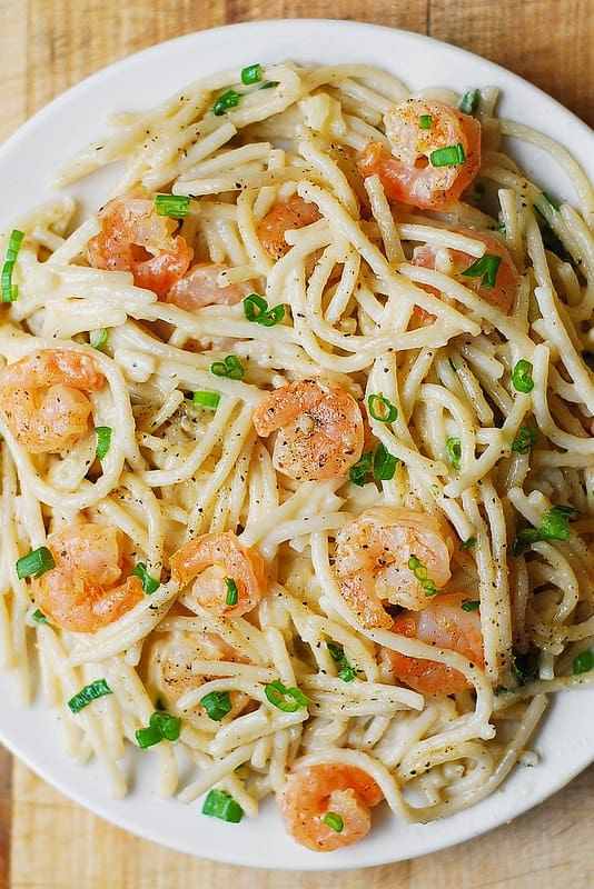 shrimp alfredo pasta, garlic shrimp pasta, pasta dinner recipes, gluten free pasta recipes