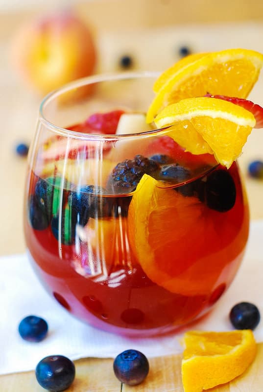 Red Sangria With Mixed Berries Julia S Album,Best Sheets To Buy