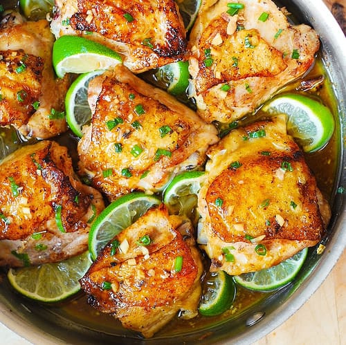 Baked honey lime chicken recipe