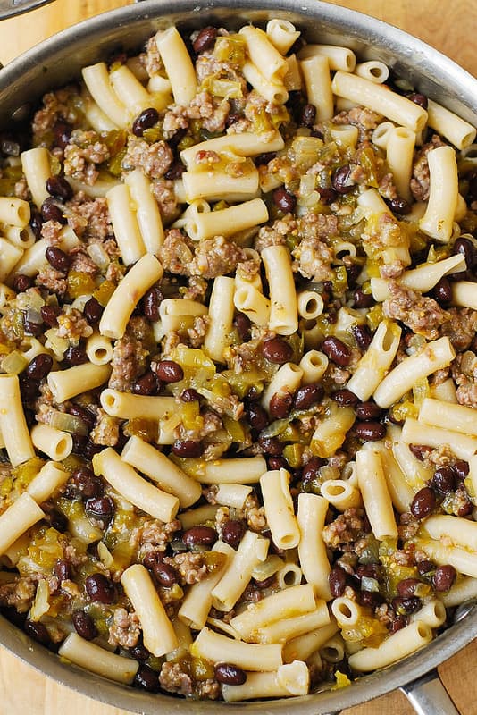 easy pasta lunch recipe, penne pasta recipe, gluten free dinner recipe