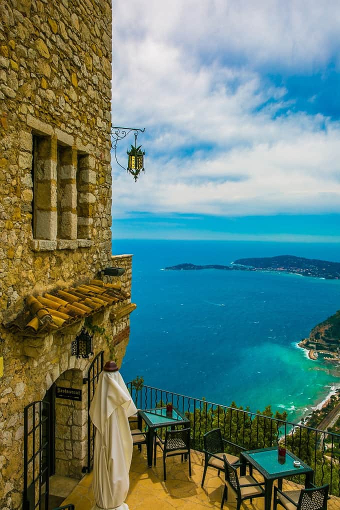 Beautiful Eze Village in Southern France