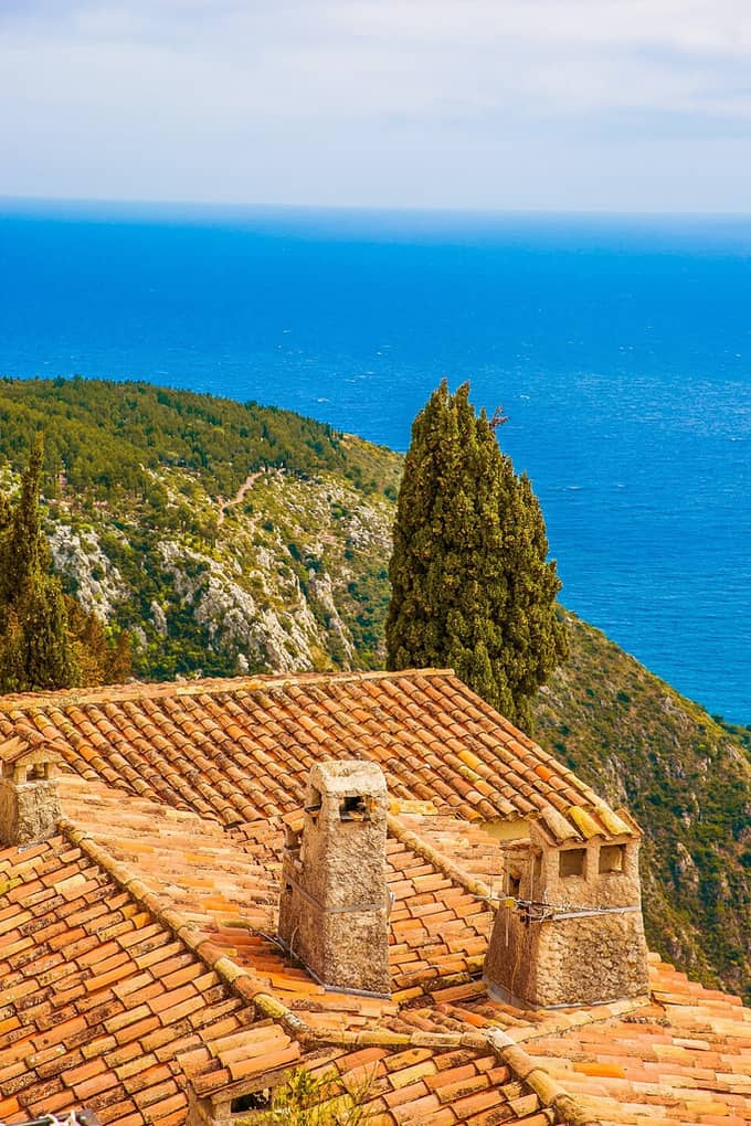 Beautiful Eze Village in Southern France