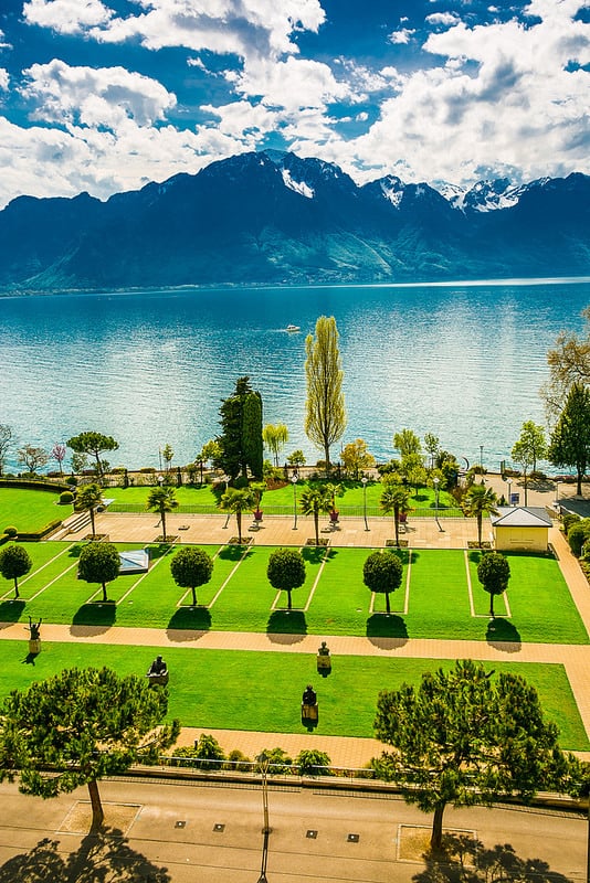 The Gardens of Montreux Palace