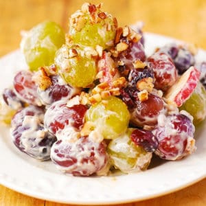 Creamy Grape and Apple Salad
