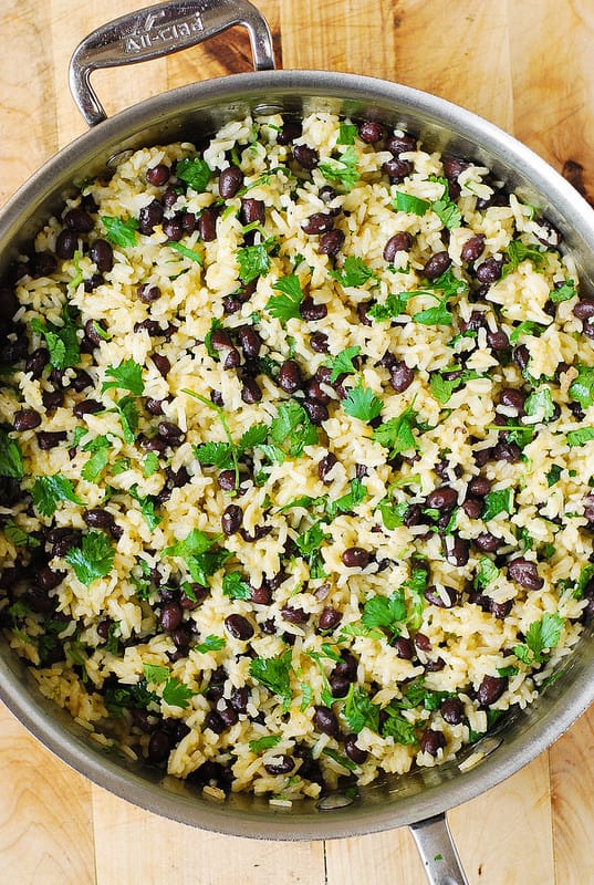 healthy rice recipe, rice side dish, gluten free rice, spring recipes, summer recipes