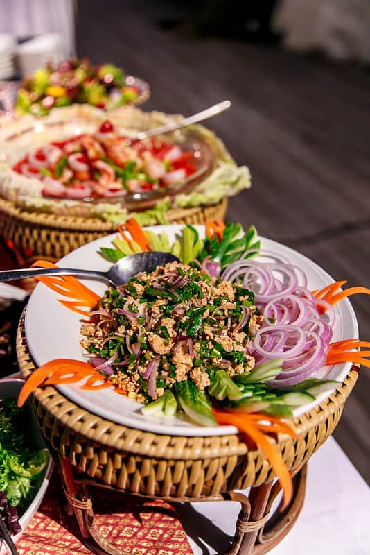 salad bar, seafood BBQ, best food in Thailand, best food in Ko Samui