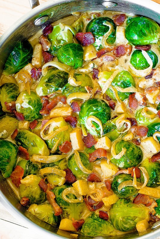 Thanksgiving side dish, brussels sprouts side dish
