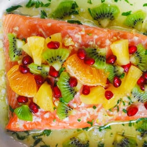 healthy salmon recipes, salmon with salsa, best salmon recipes