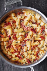 Rigatoni Pasta with Chicken and Sun-Dried Tomatoes - Julia's Album