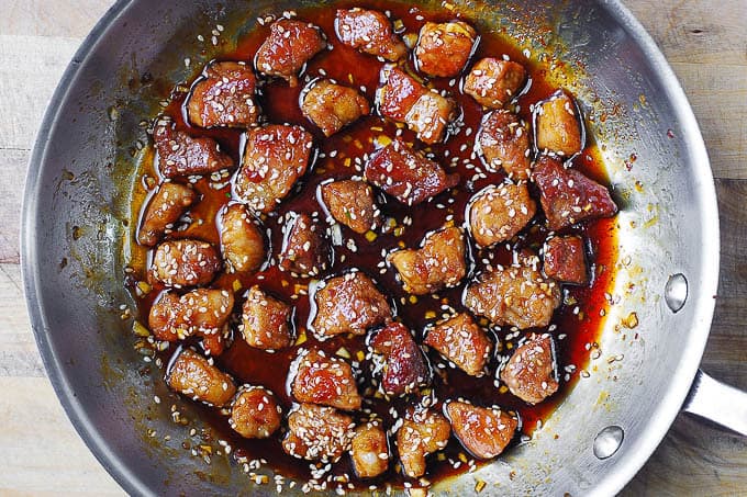 Pork Belly With Honey Garlic Sauce Julia S Album