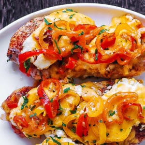 cajun chicken with bell peppers and cream cheese
