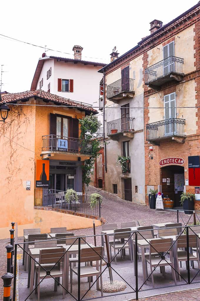 restaurants in Barolo, Piedmont