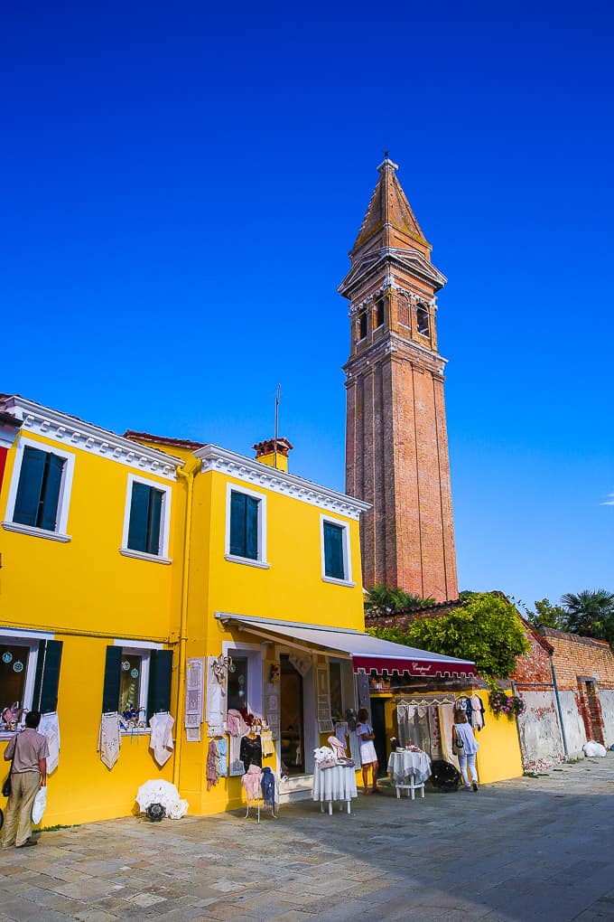 Burano's Leaning Tower