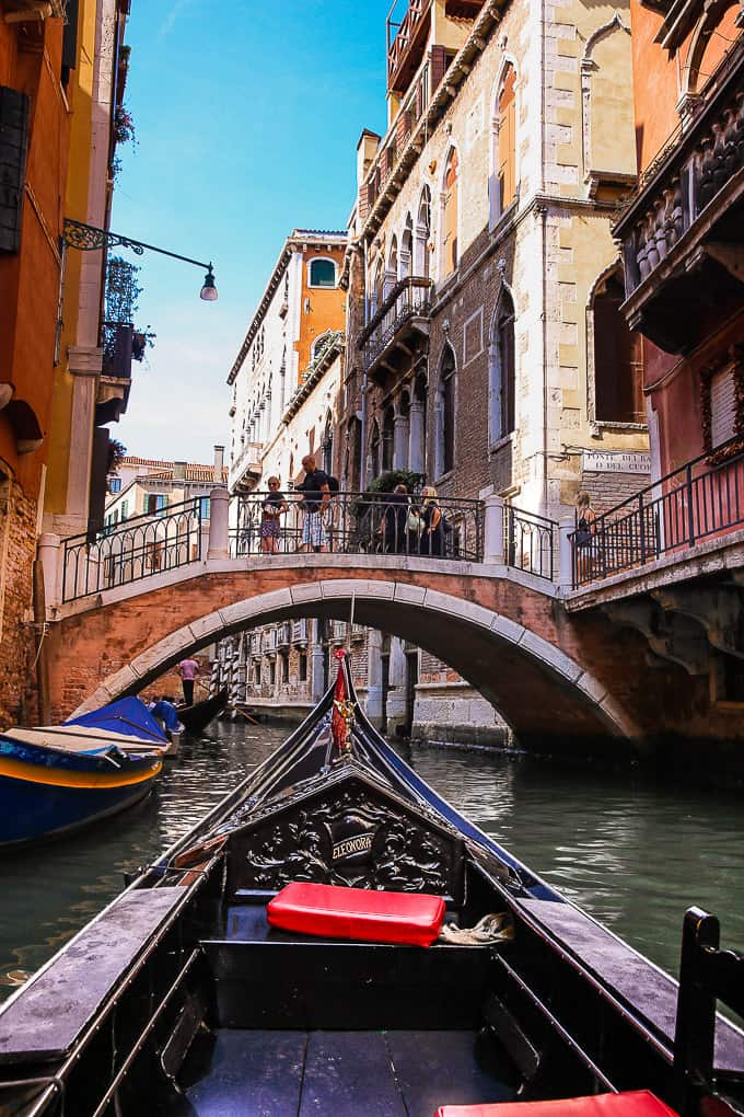Gondola Rides in Venice, Italy