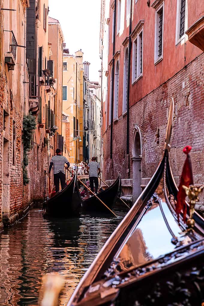 Gondola Rides in Venice, Italy