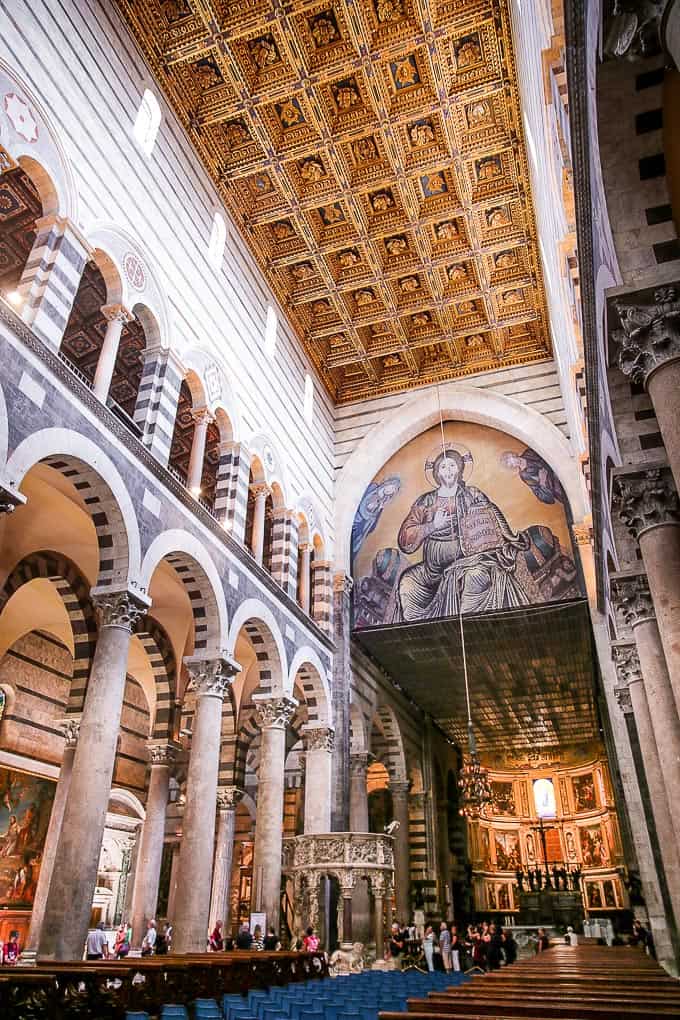 Pisa Cathedral Interior, Pisa, Italy