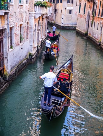 Gondola Rides in Venice