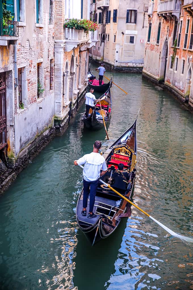 Gondola Rides in Venice