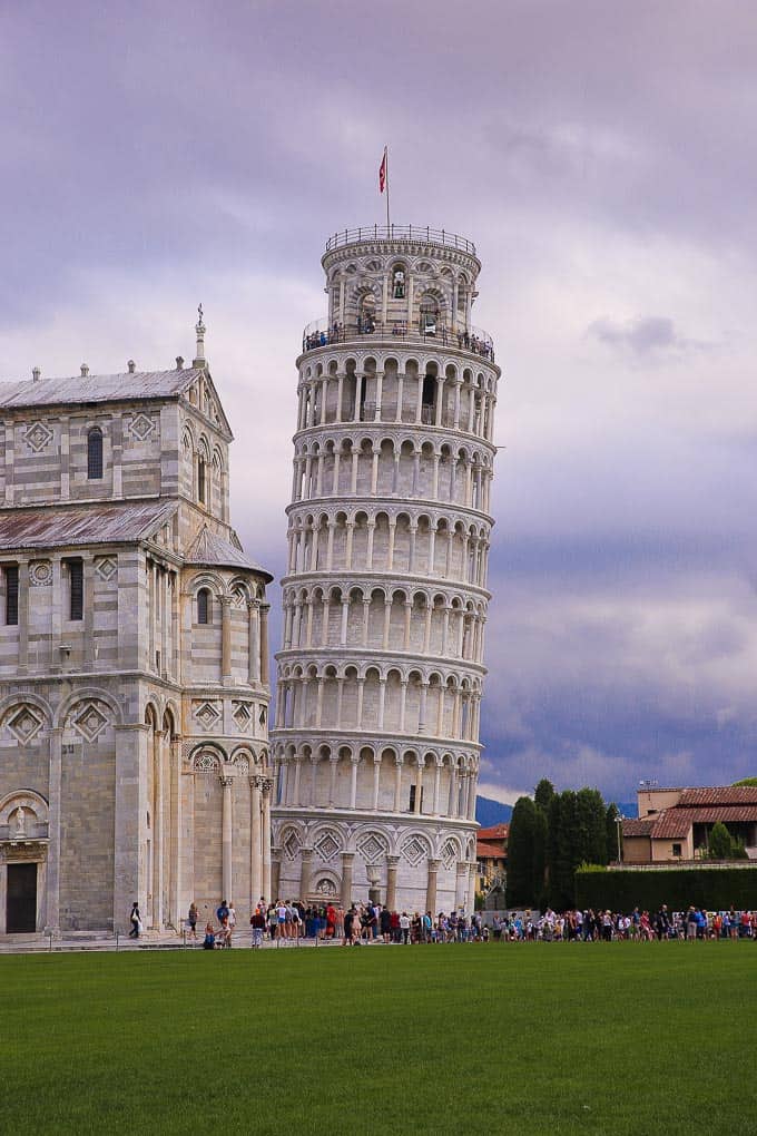 leaning tower of Pisa, Italy