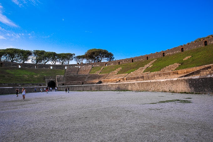 amphitheater of Pompeii