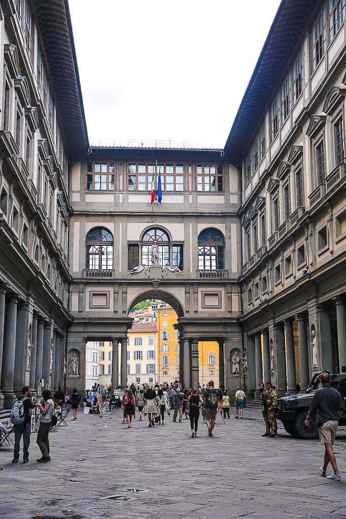 The Uffizi Gallery, Florence, Italy