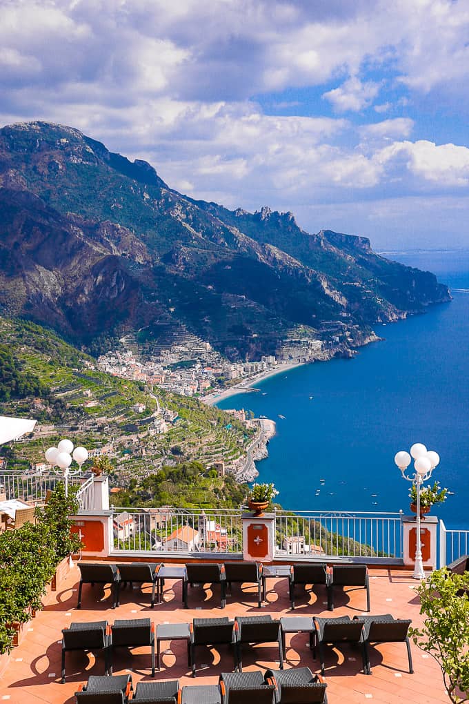View from Hotel Villa Fraulo, Ravello, Italy