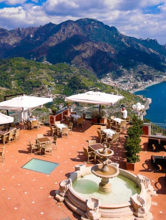 View from Hotel Villa Fraulo, Ravello, Italy