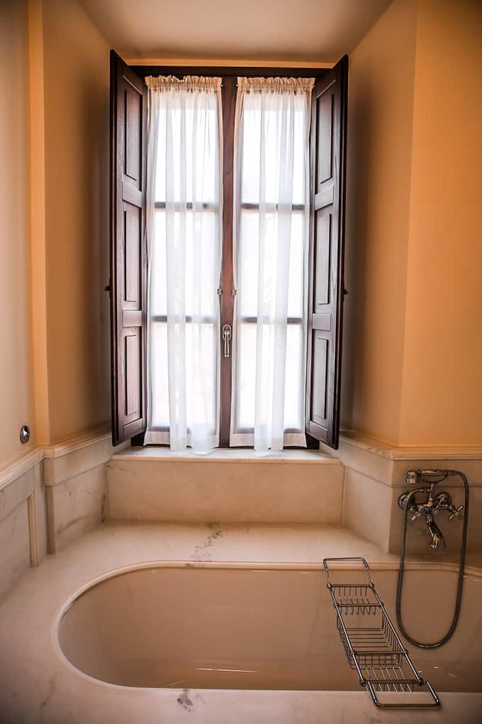 bathroom Dievole Resort, Tuscany, Italy