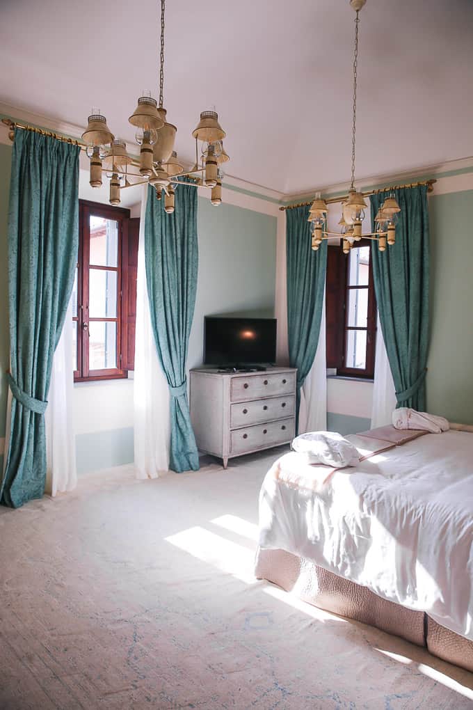 bedroom Dievole Resort, Tuscany, Italy