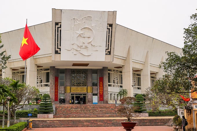 Ho Chi Minh Museum in Hanoi, Vietnam