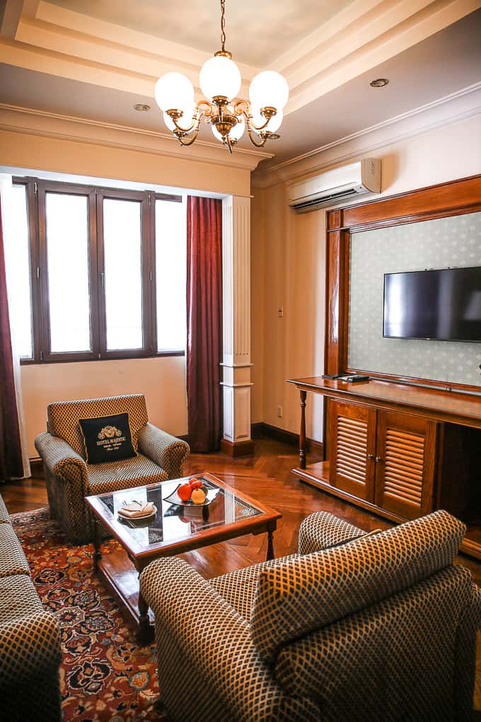 Room at Hotel Majestic, Ho Chi Minh City, Vietnam