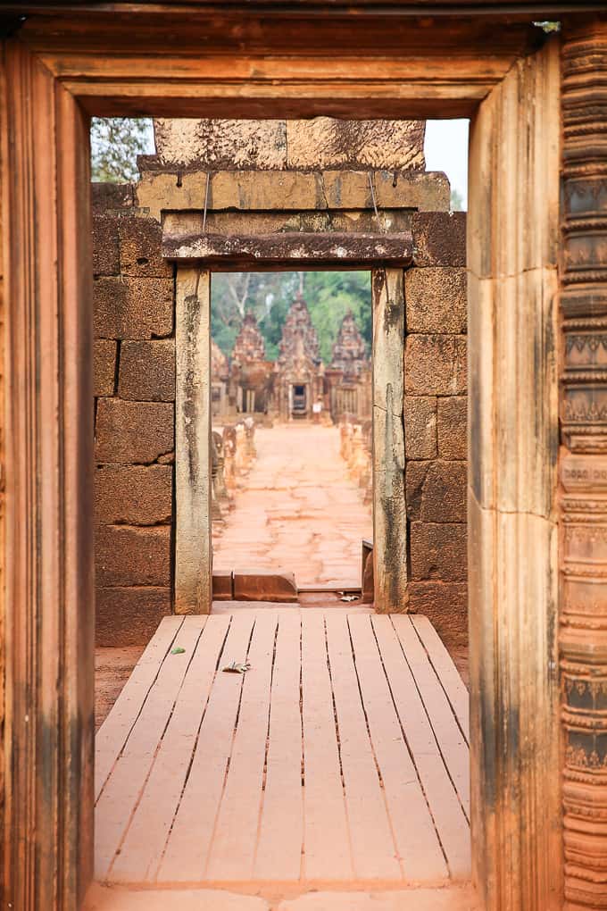 Doorways at Banteay Srei, Cambodia