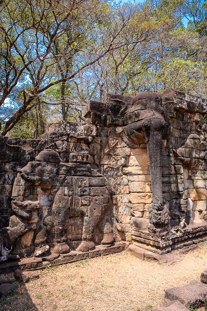 Elephant Terrace, Angkor Thom, Cambodia