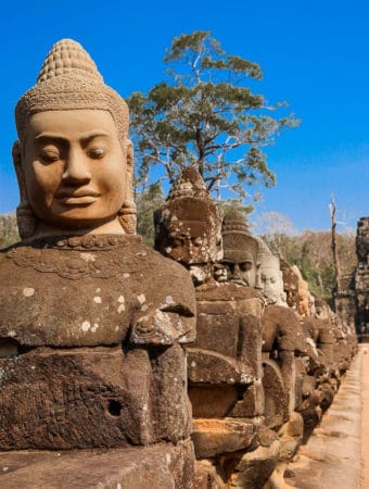 South gate of Angkor Thom, Cambodia