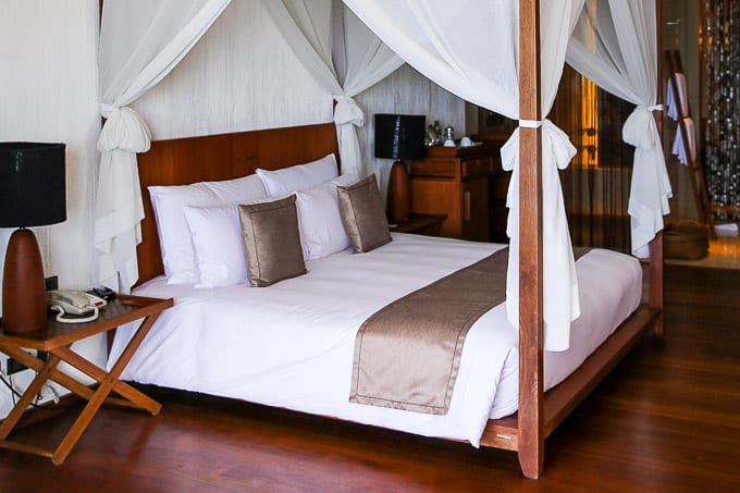 Bedroom at Hansar Samui Resort, in Koh Samui, Thailand