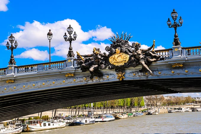 Pont Alexandre III - Bridge over the Seine, France