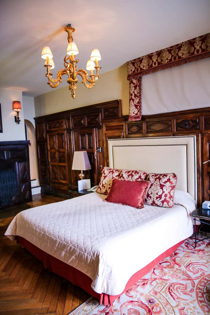 Bedroom at Chateau Eza