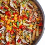 Cajun Chicken Pasta with Bell Peppers