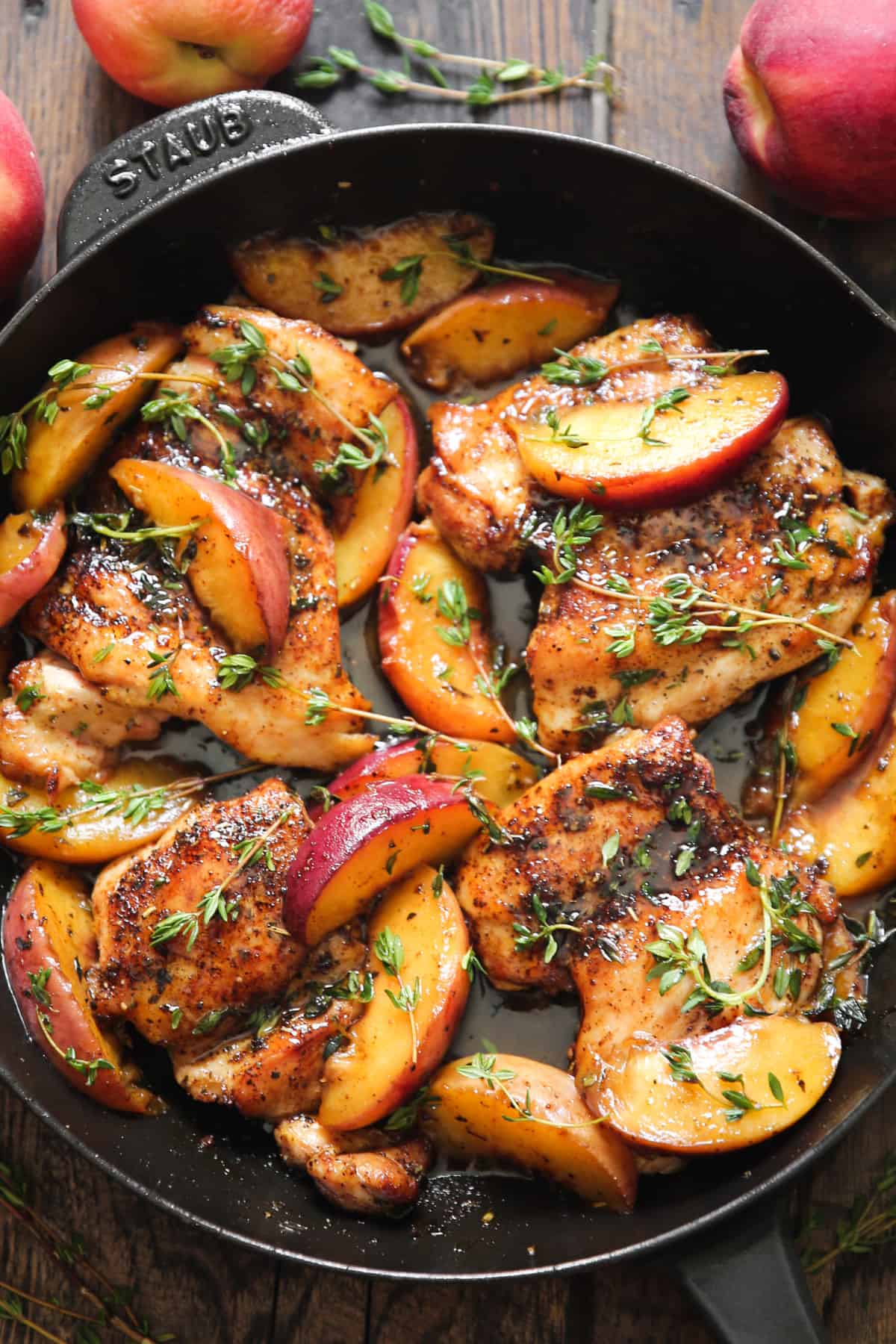 Peachy Chicken with Sweet Potatoes Recipe: How to Make It