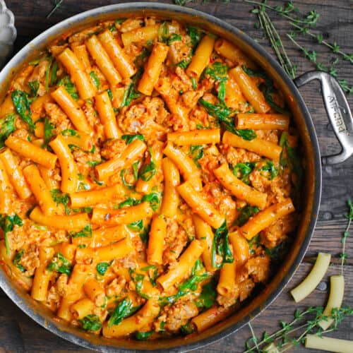 Creamy Sausage Rigatoni (One-Pot, 30-Minute Meal) - Julia's Album