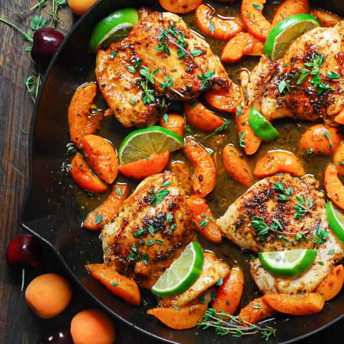 Chicken with Apricots (30-Minute, One-Pan Meal) - Julia's Album