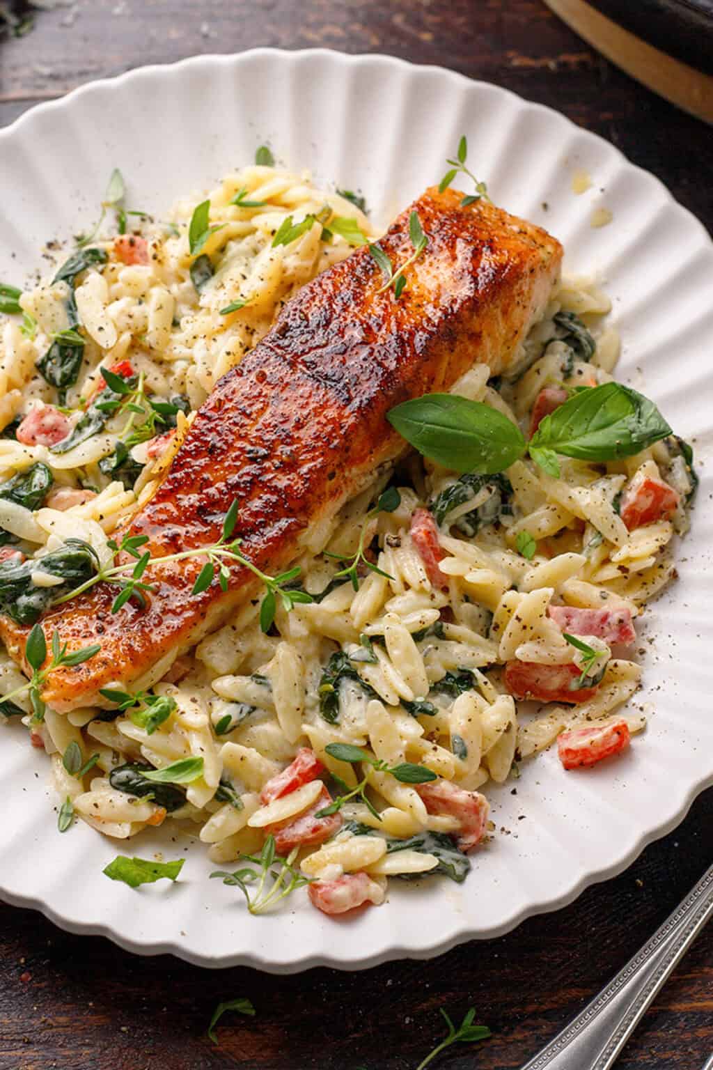 Orzo Rive Salmon Orzo - Julia's Album