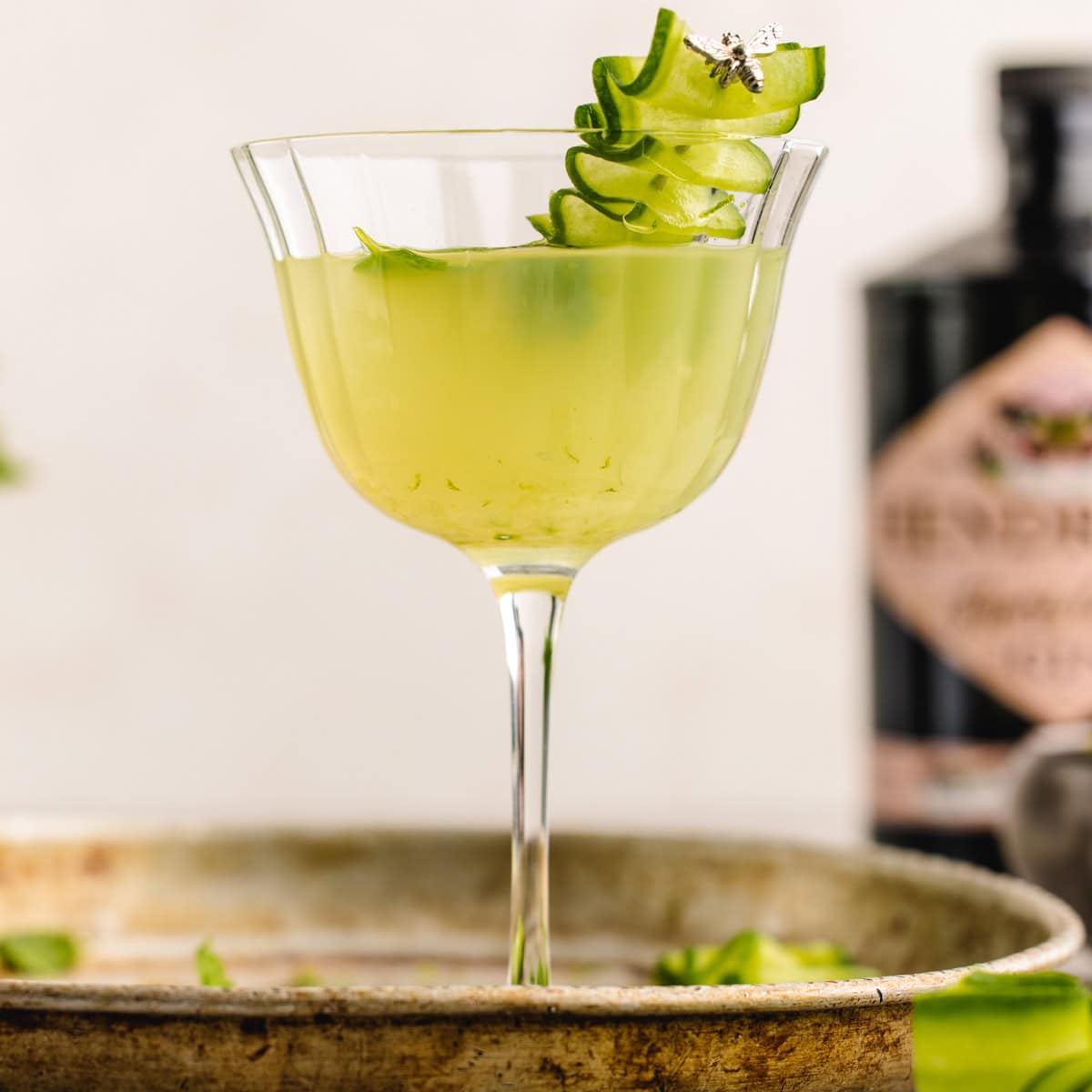 Cucumber Gimlet:  Summer time Cocktail