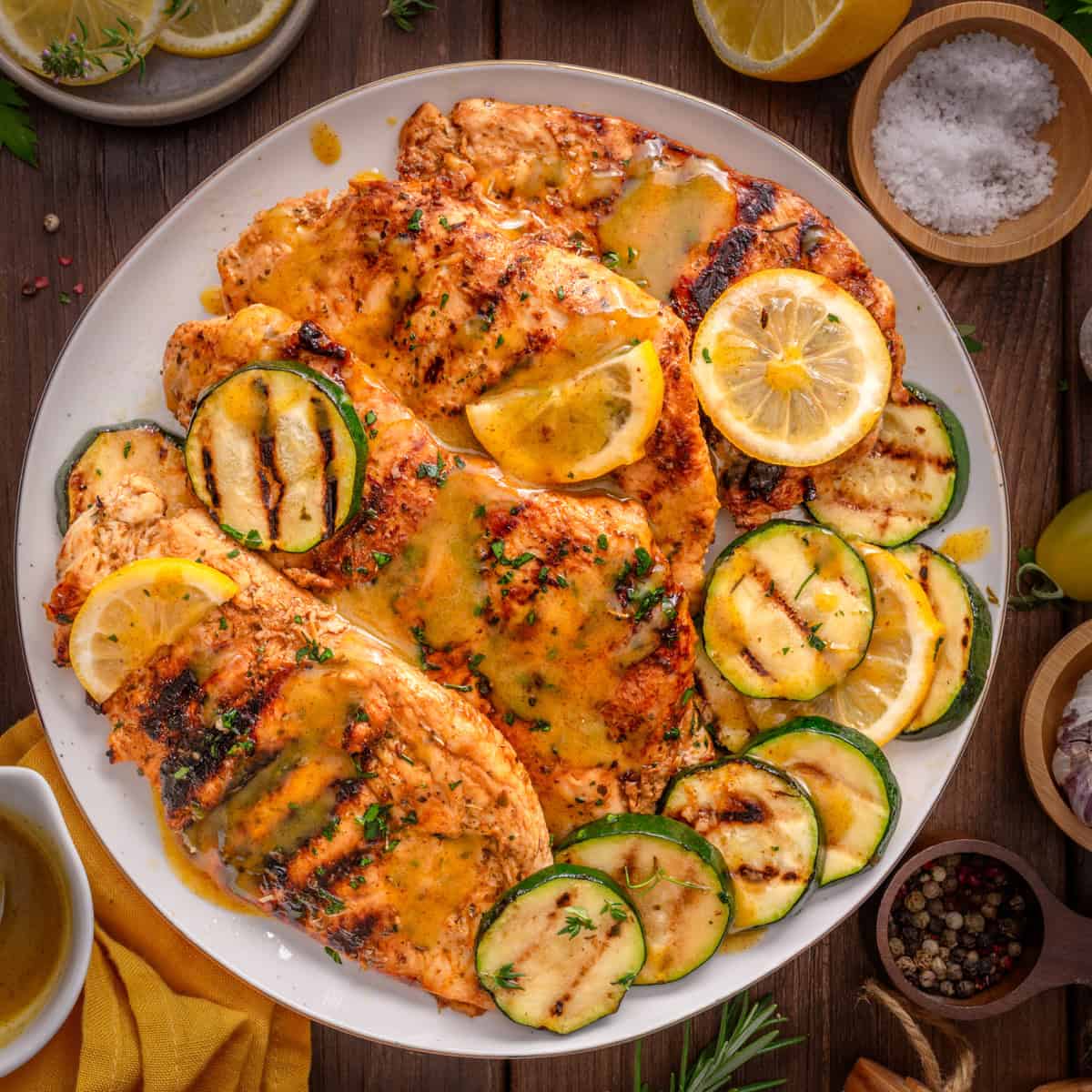 Grilled Rooster Breasts